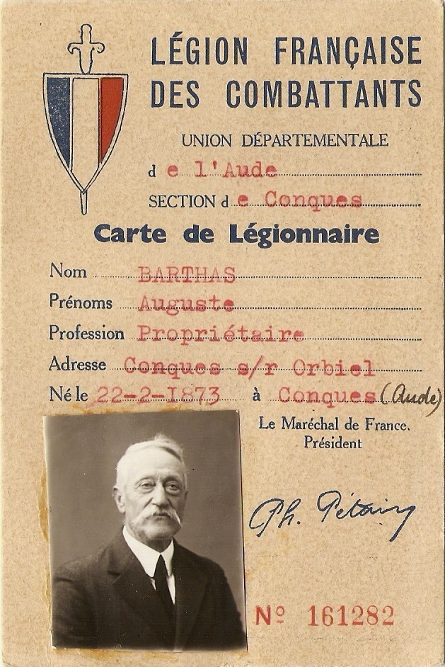 1941  Grand-Père de Jules Roger