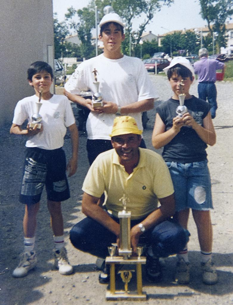 1992 Jérôme Cubéros,Philippe Kaminski, Christophe Bastié , Bernard Bastié