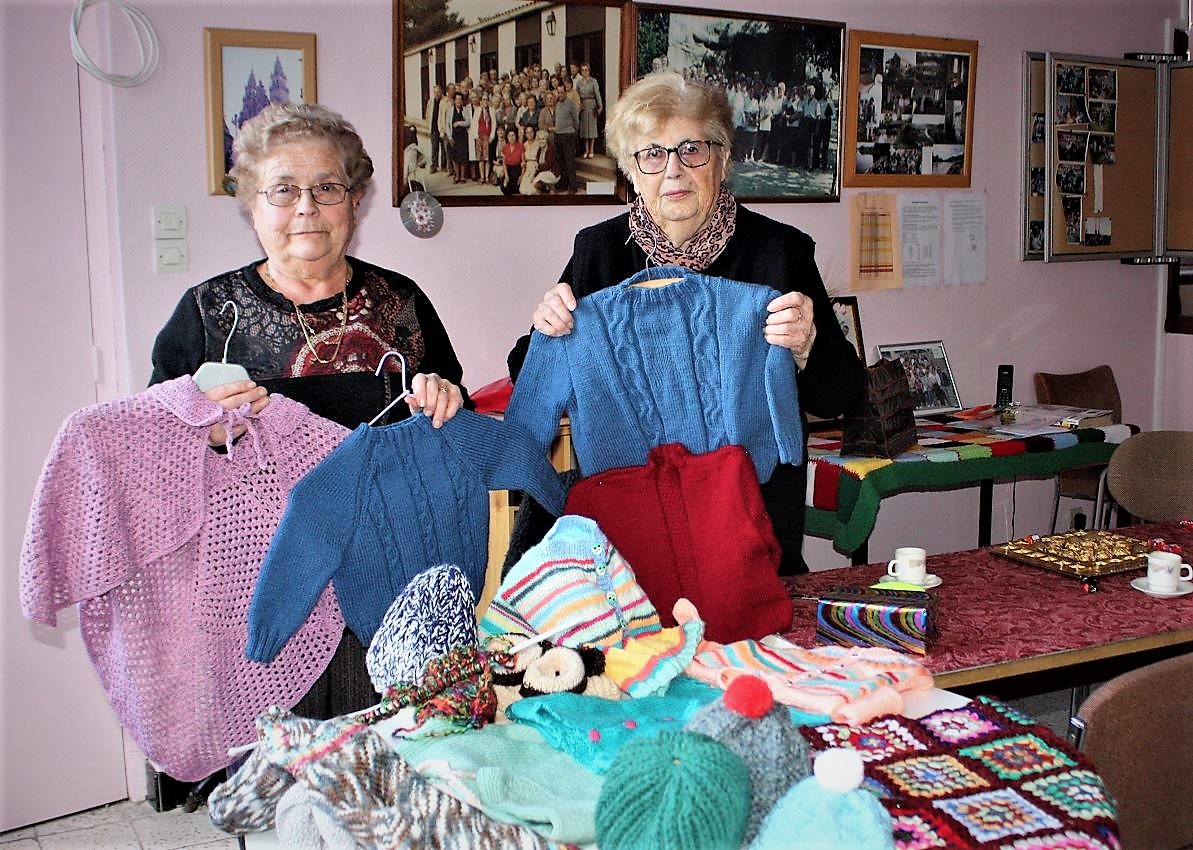 Irène Belmas et Ginette Benausse 