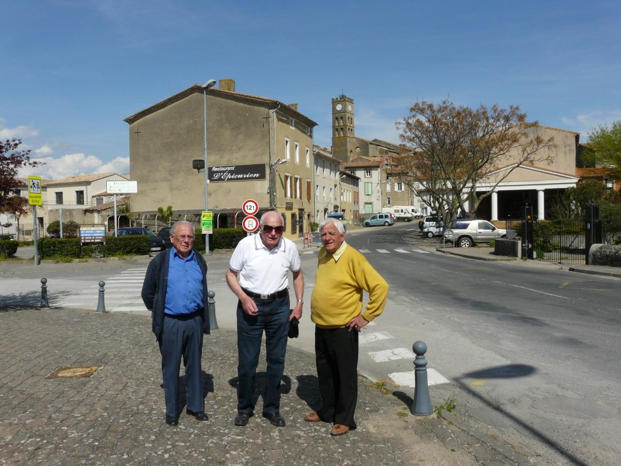 Jean Maurel, Maurice Vialèlle, René Lalanne