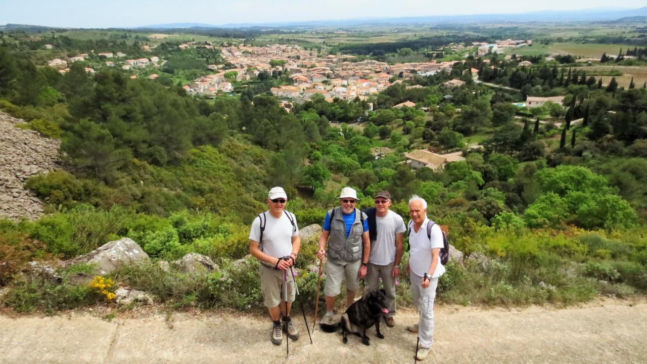 RANDO Caunes Minervois...Jeudi 30Avril 2015